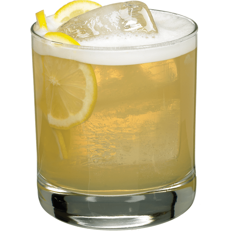 Whiskey Sour коктейль. Виски с лимоном. Sour.